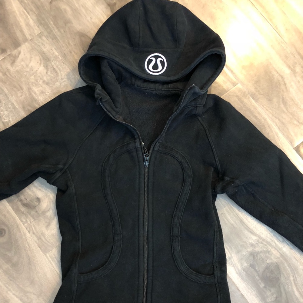 Lululemon black scuba hoodie